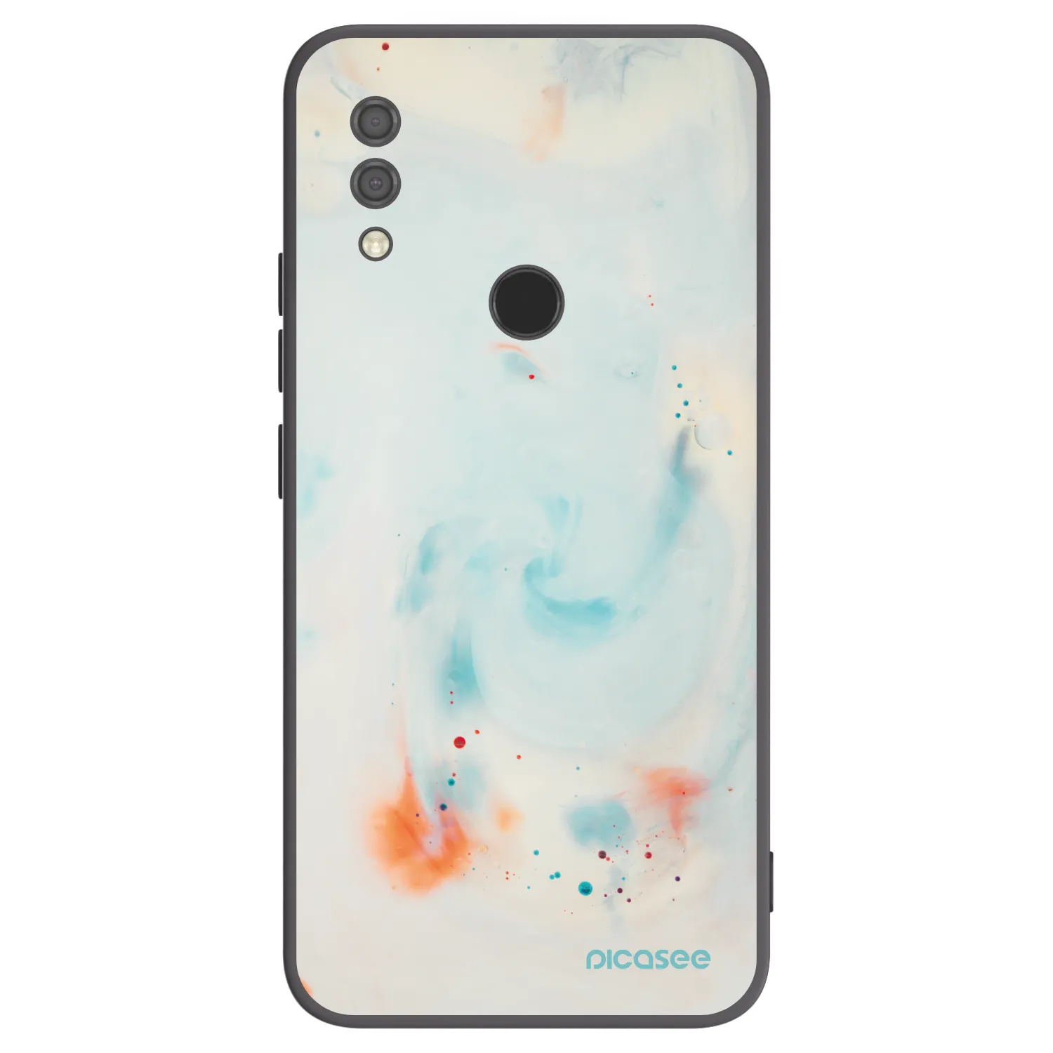Picasee silikonový černý obal pro Xiaomi Redmi 7 - Splash
