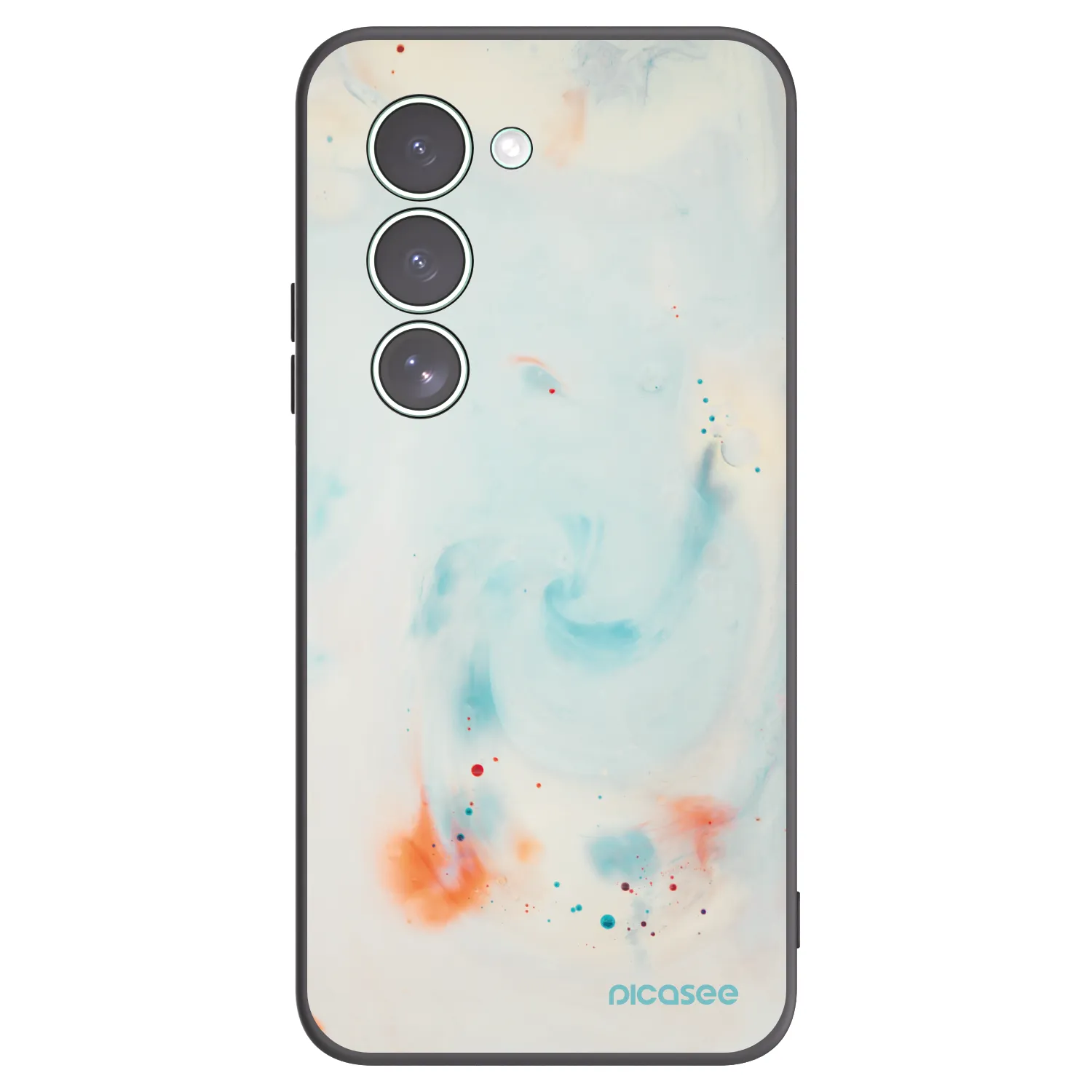 Picasee silikonový černý obal pro Xiaomi Redmi 15 5G - Splash