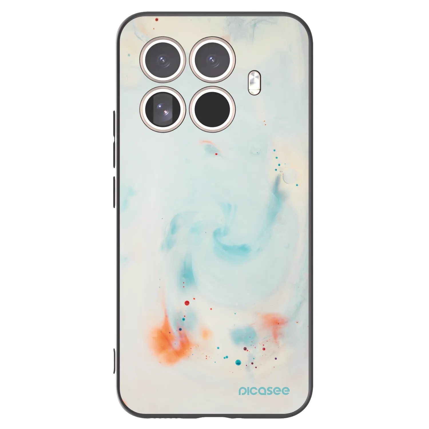 Picasee silikonový černý obal pro Xiaomi 15T Pro - Splash