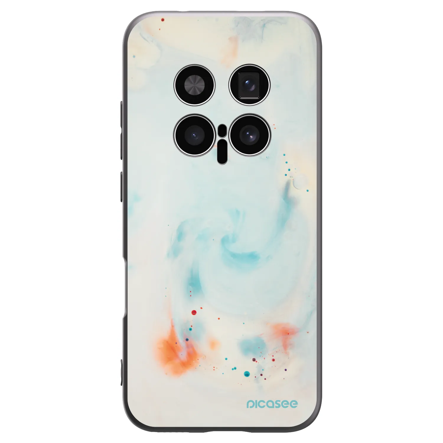 Picasee silikonový černý obal pro Honor Magic8 Pro 5G - Splash
