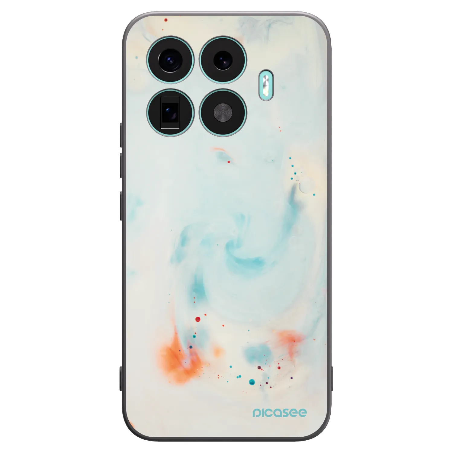 Picasee silikonový černý obal pro Xiaomi 17T Pro - Splash