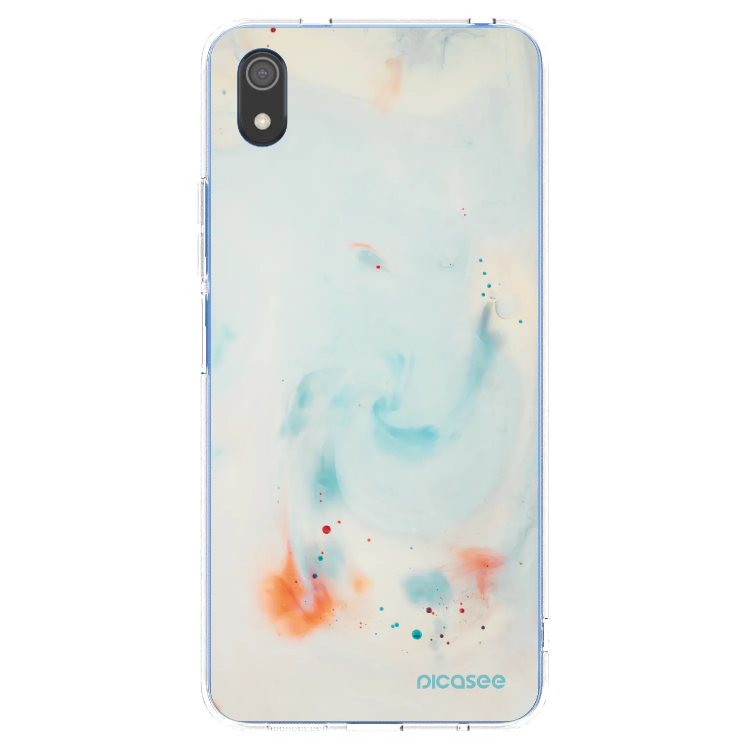 Picasee silikonový průhledný obal pro Xiaomi Redmi 7A - Splash