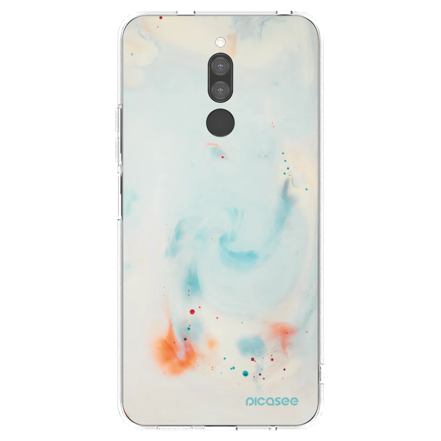 Picasee silikonový průhledný obal pro Xiaomi Redmi 8 - Splash