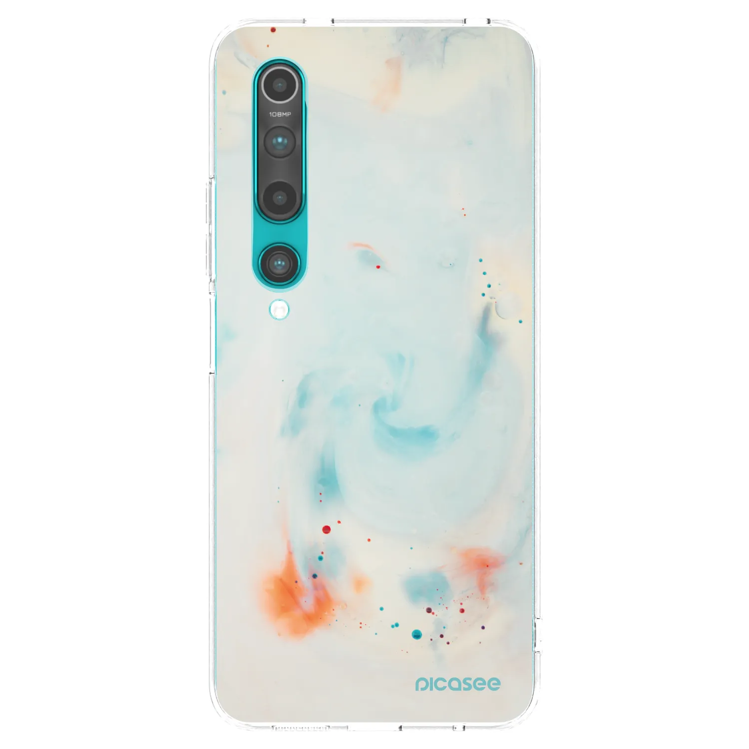 Picasee silikonový průhledný obal pro Xiaomi Mi 10 - Splash