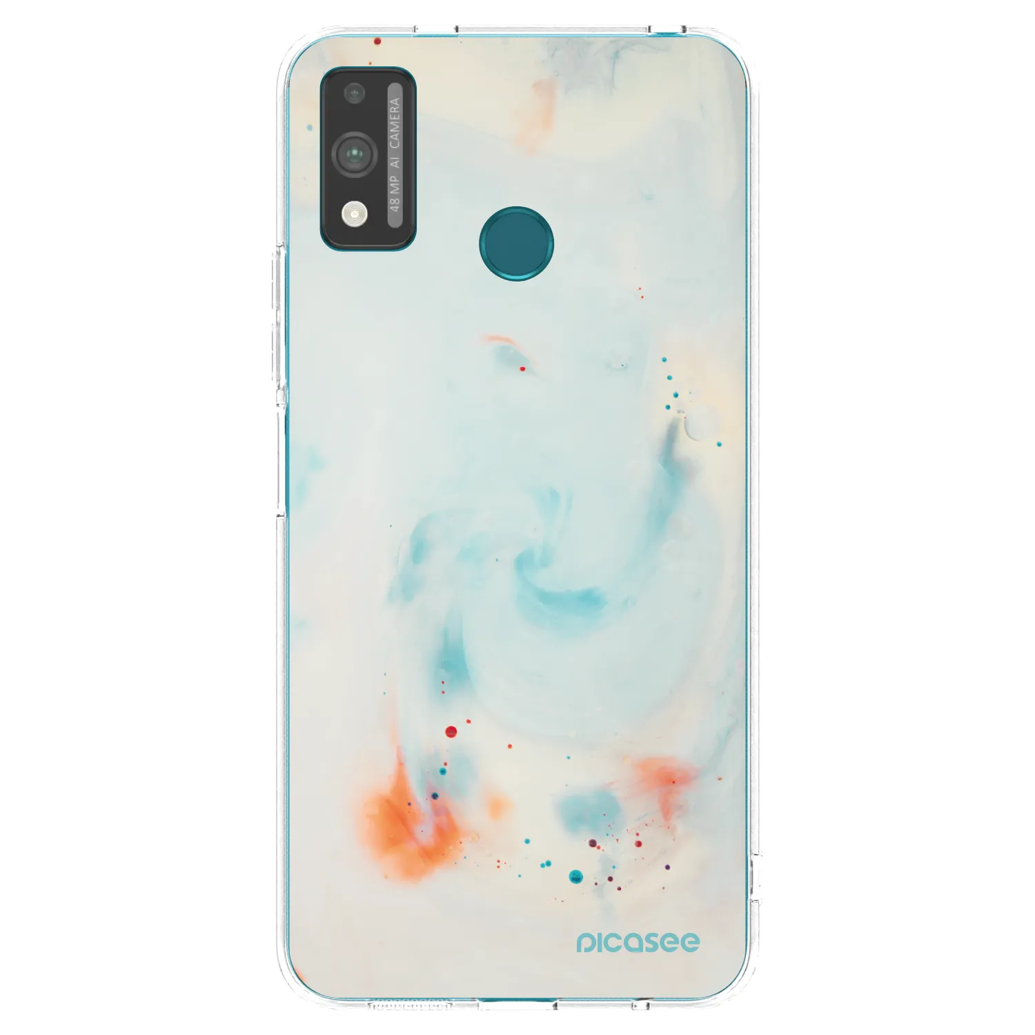 Picasee silikonový průhledný obal pro Honor 9X Lite - Splash