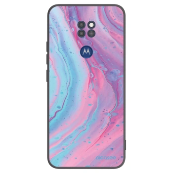 Obal pro Motorola Moto G9 Play - Pink liquid