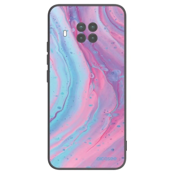 Picasee silikonový černý obal pro Xiaomi Mi 10T Lite - Pink liquid