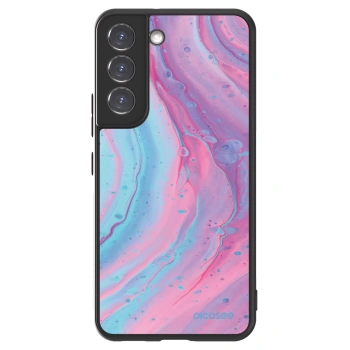 Picasee ULTIMATE CASE pro Samsung Galaxy S22 5G - Pink liquid