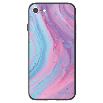 Picasee ULTIMATE CASE pro Apple iPhone SE 2022 - Pink liquid