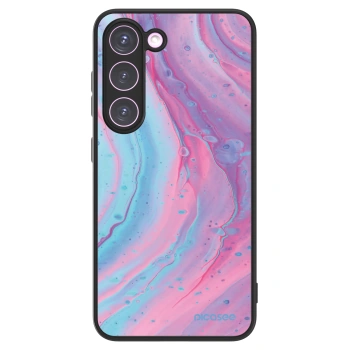 Picasee ULTIMATE CASE pro Samsung Galaxy S23 5G - Pink liquid