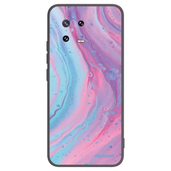 Picasee silikonový černý obal pro Xiaomi 13 Pro - Pink liquid