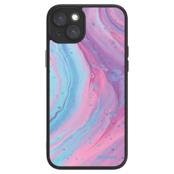 Picasee ULTIMATE CASE pro Apple iPhone 15 Plus - Pink liquid
