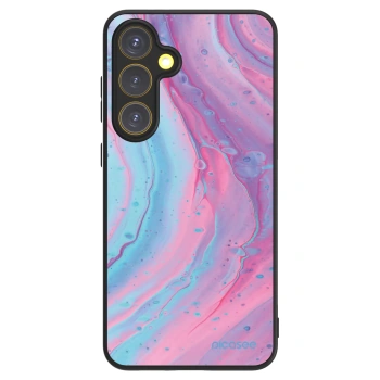 Picasee ULTIMATE CASE PowerShare pro Samsung Galaxy S24 FE S721B - Pink liquid