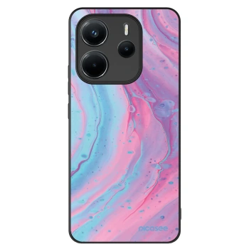 Picasee ULTIMATE CASE pro Xiaomi Redmi Note 14 4G - Pink liquid