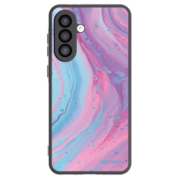 Picasee silikonový černý obal pro Samsung Galaxy A26 5G A266B - Pink liquid