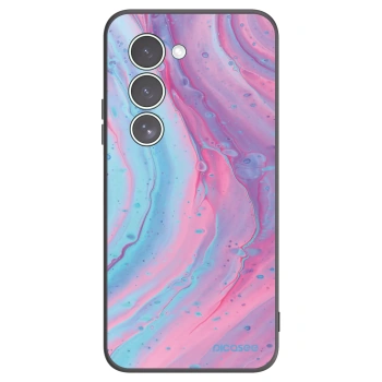Picasee silikonový černý obal pro Xiaomi Redmi 15 5G - Pink liquid