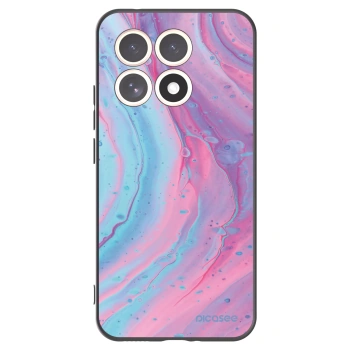 Picasee silikonový černý obal pro Xiaomi 15T - Pink liquid