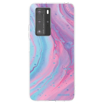 Obal pro Huawei P40 Pro - Pink liquid