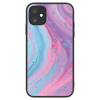 Picasee ULTIMATE CASE pro Apple iPhone 11 - Pink liquid