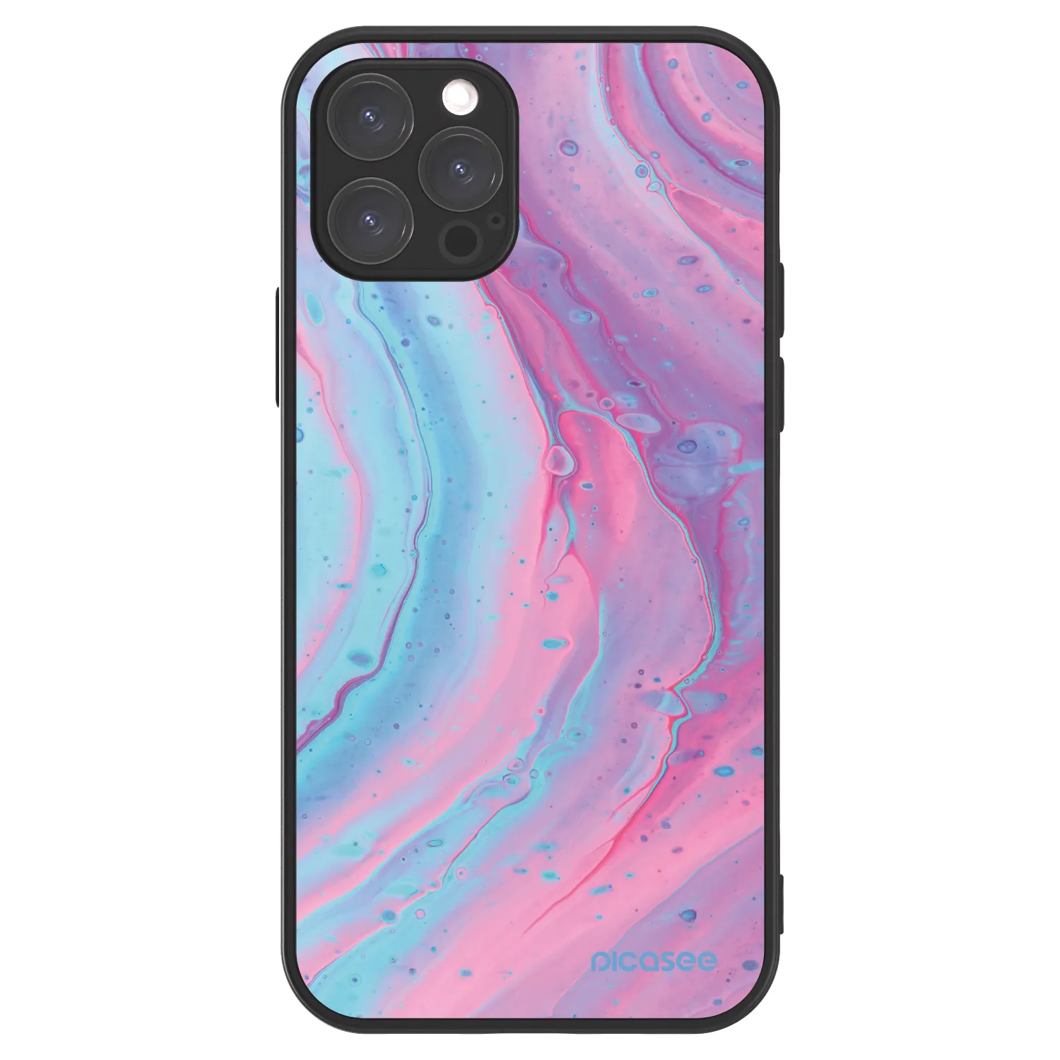 Picasee ULTIMATE CASE pro Apple iPhone 12 Pro - Pink liquid