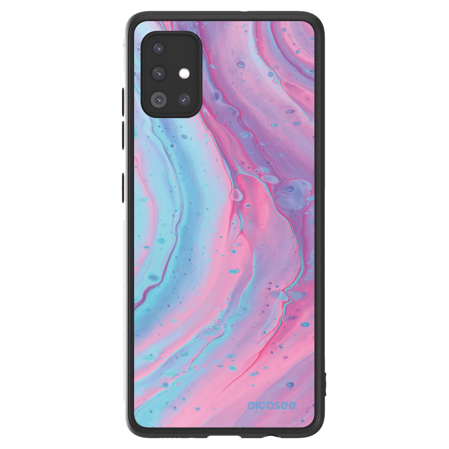 Picasee ULTIMATE CASE pro Samsung Galaxy A51 A515F - Pink liquid