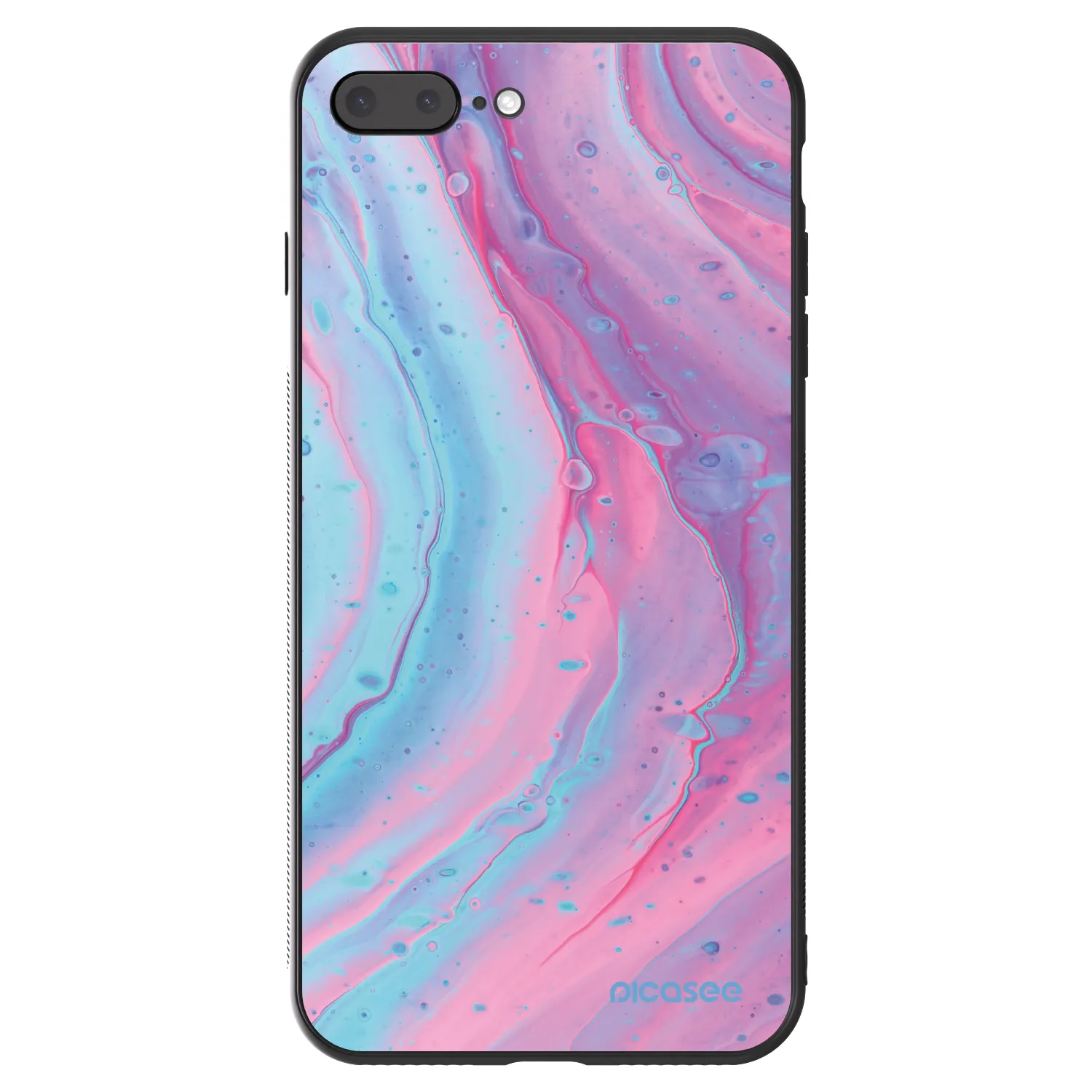 Picasee ULTIMATE CASE pro Apple iPhone 7 Plus - Pink liquid