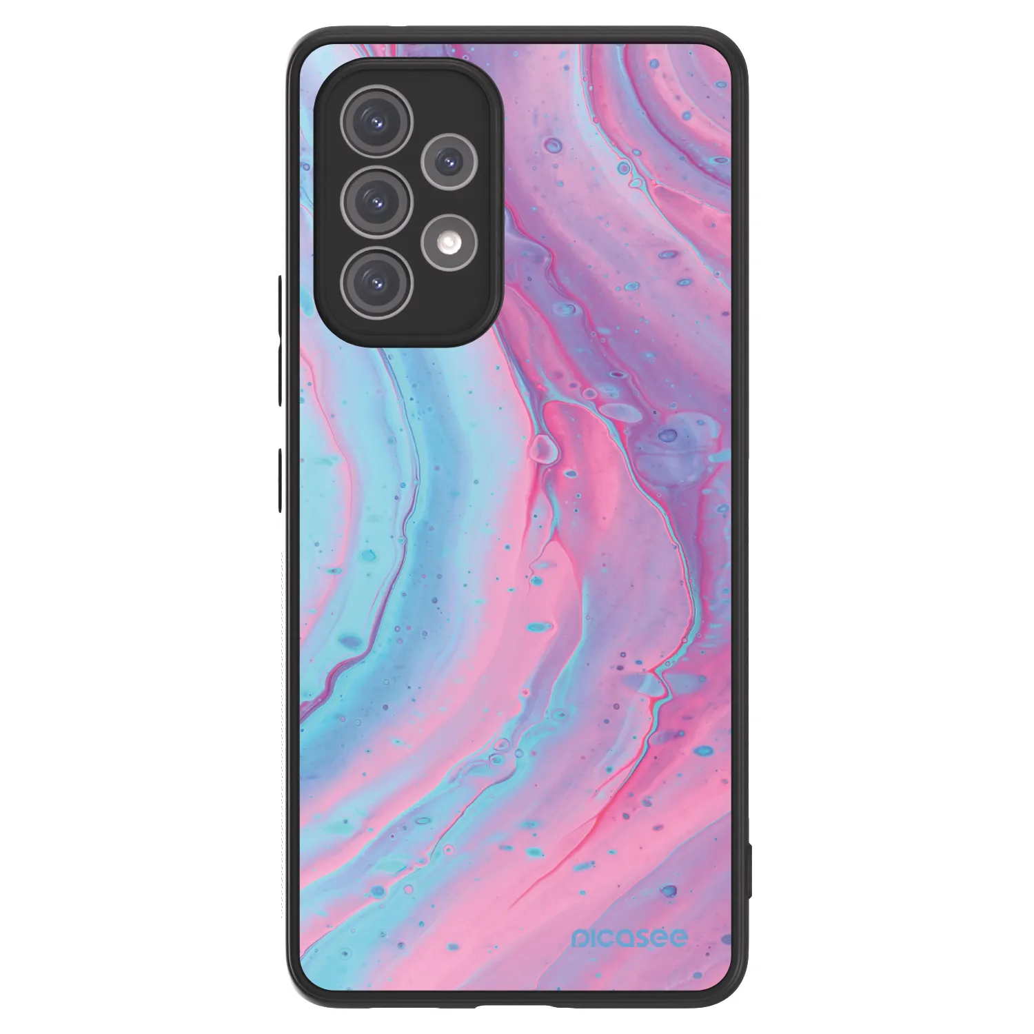 Picasee ULTIMATE CASE pro Samsung Galaxy A52s 5G A528B - Pink liquid