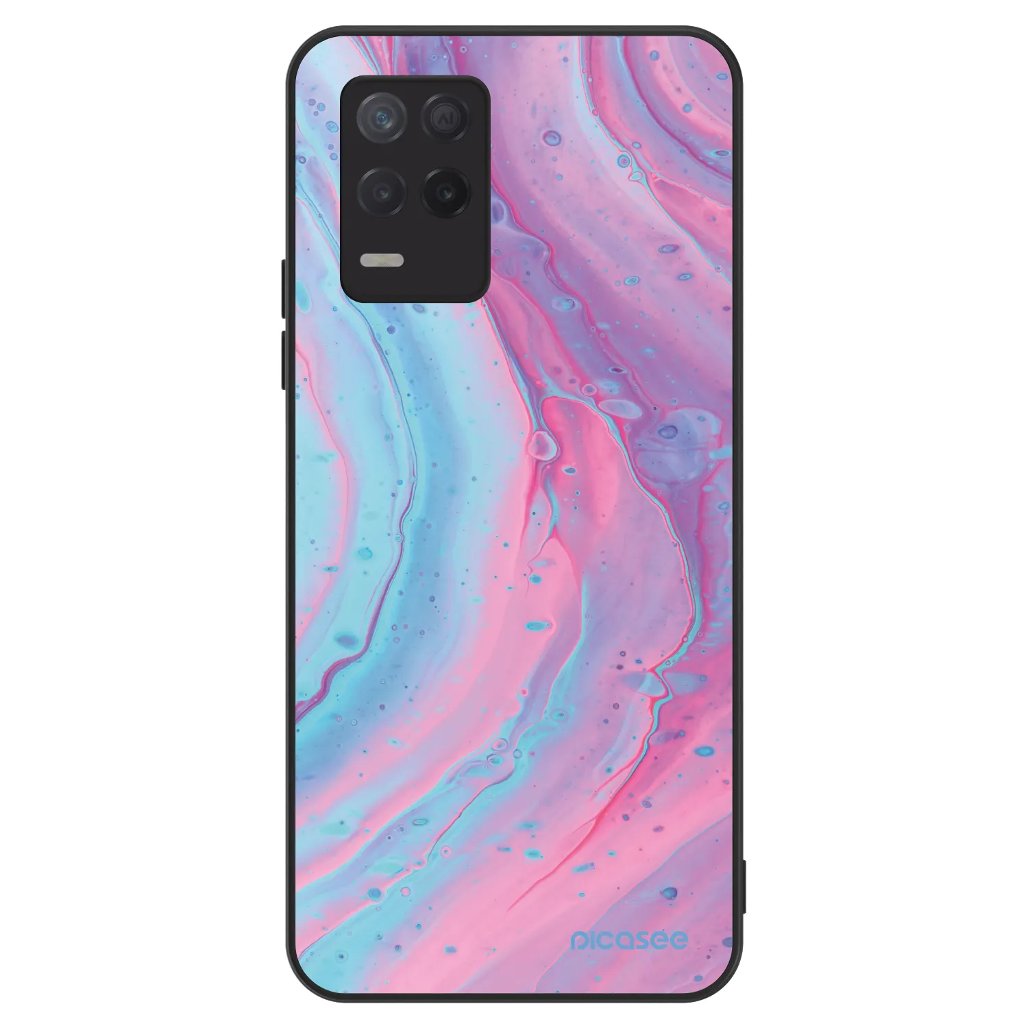 Picasee ULTIMATE CASE pro Realme 8 5G - Pink liquid