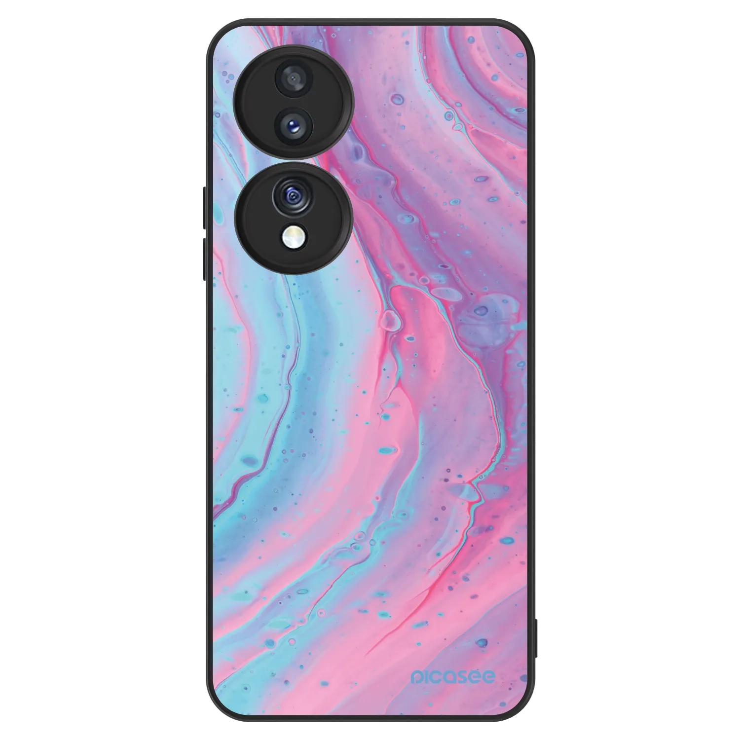 Picasee ULTIMATE CASE pro Honor 70 - Pink liquid