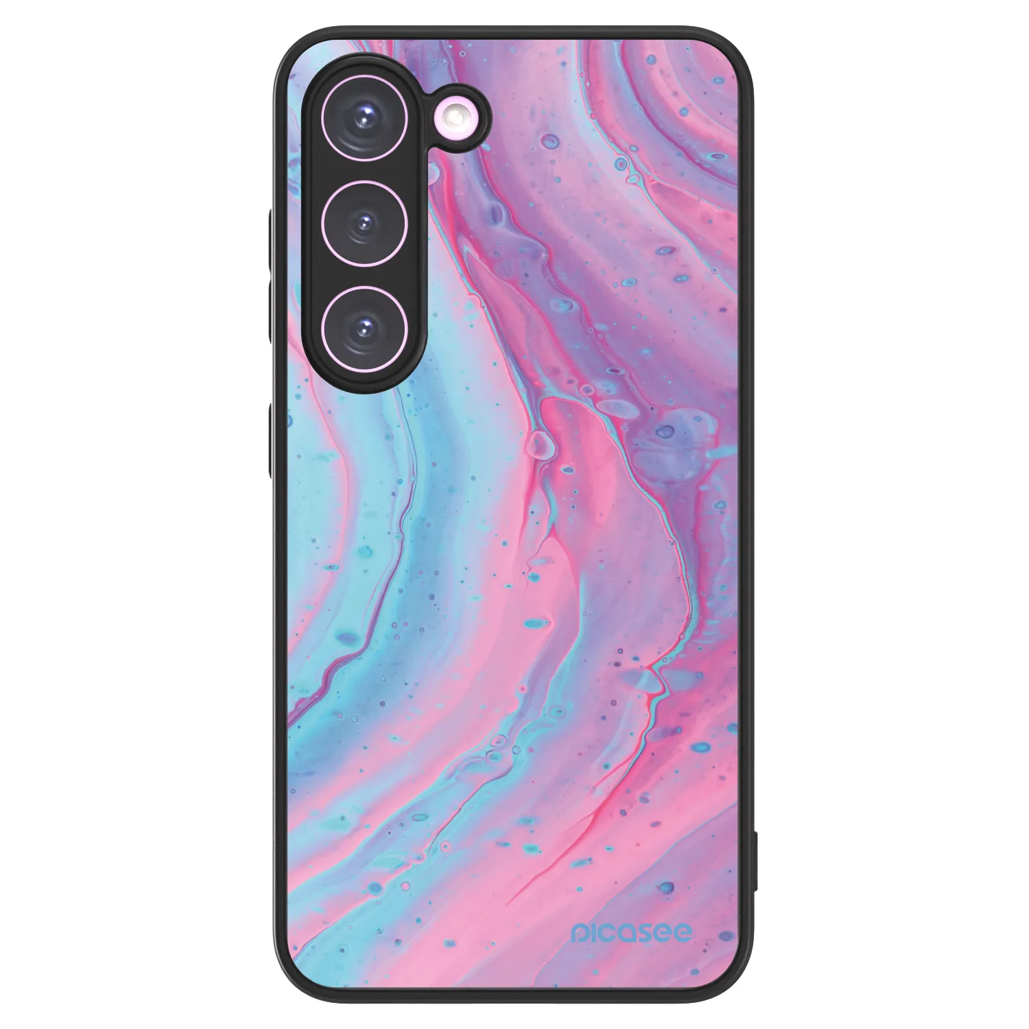 Picasee ULTIMATE CASE pro Samsung Galaxy S23 5G - Pink liquid