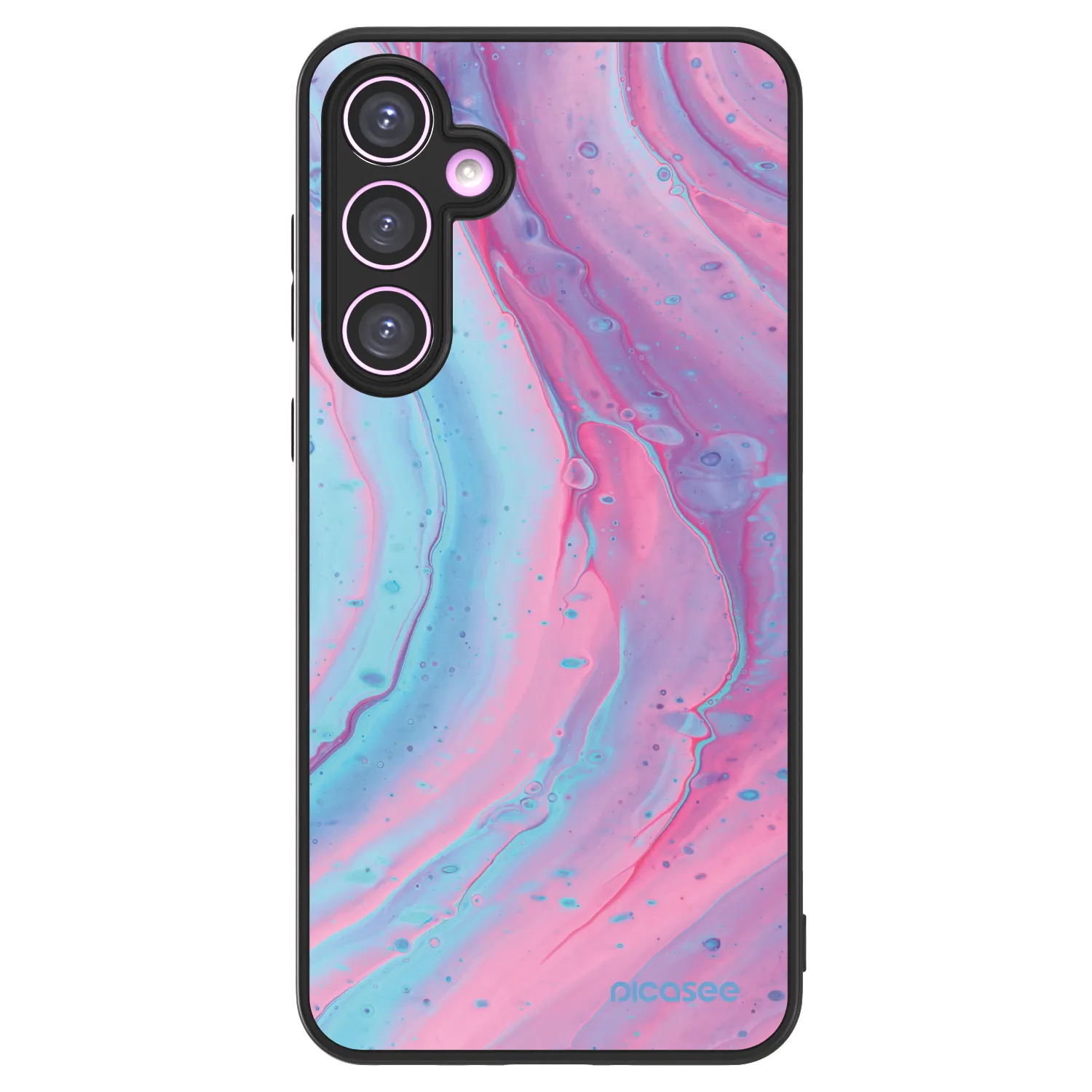 Picasee ULTIMATE CASE pro Samsung Galaxy A35 5G A356B - Pink liquid