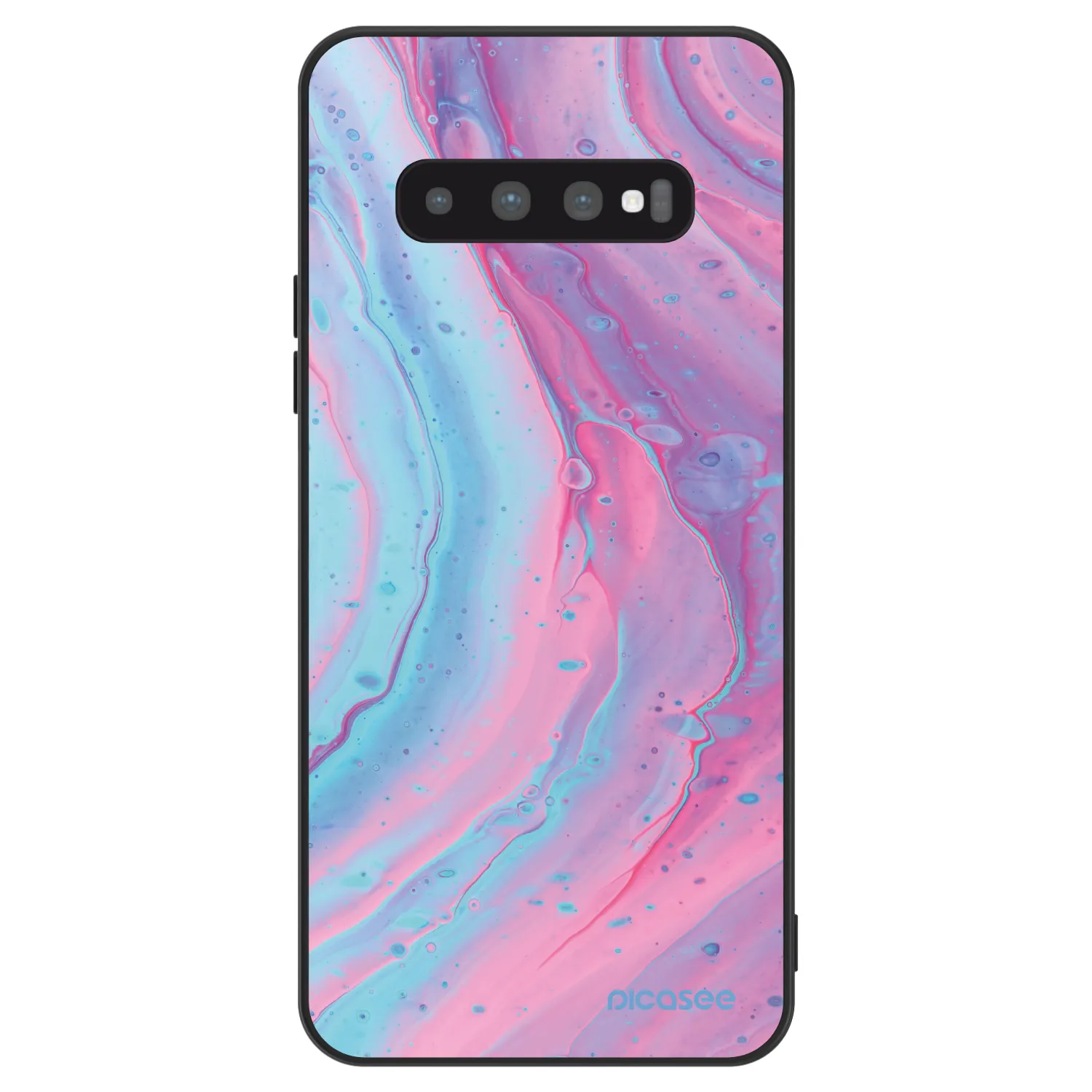 Picasee ULTIMATE CASE pro Samsung Galaxy S10 Plus G975 - Pink liquid