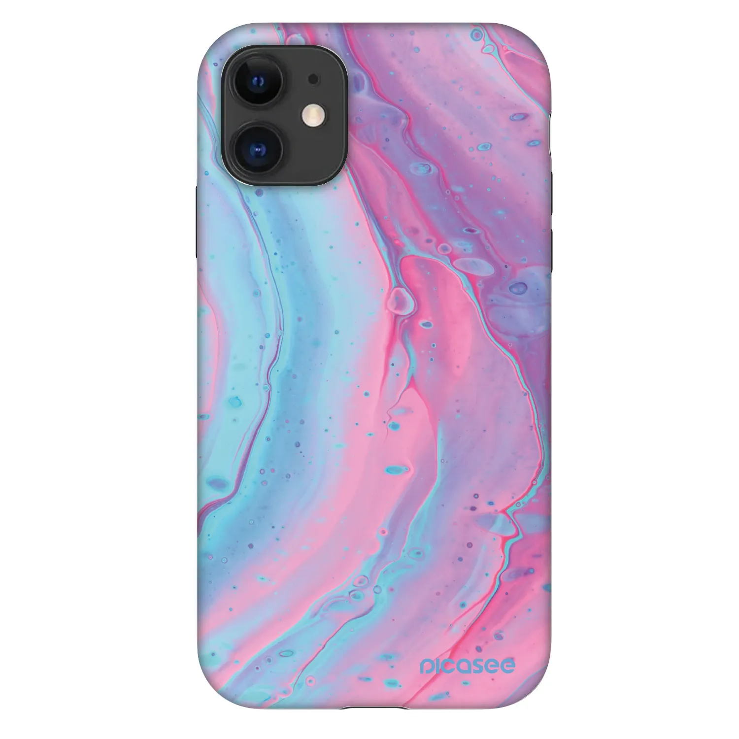 Picasee Fashion Case pro Apple iPhone 11 - Pink liquid