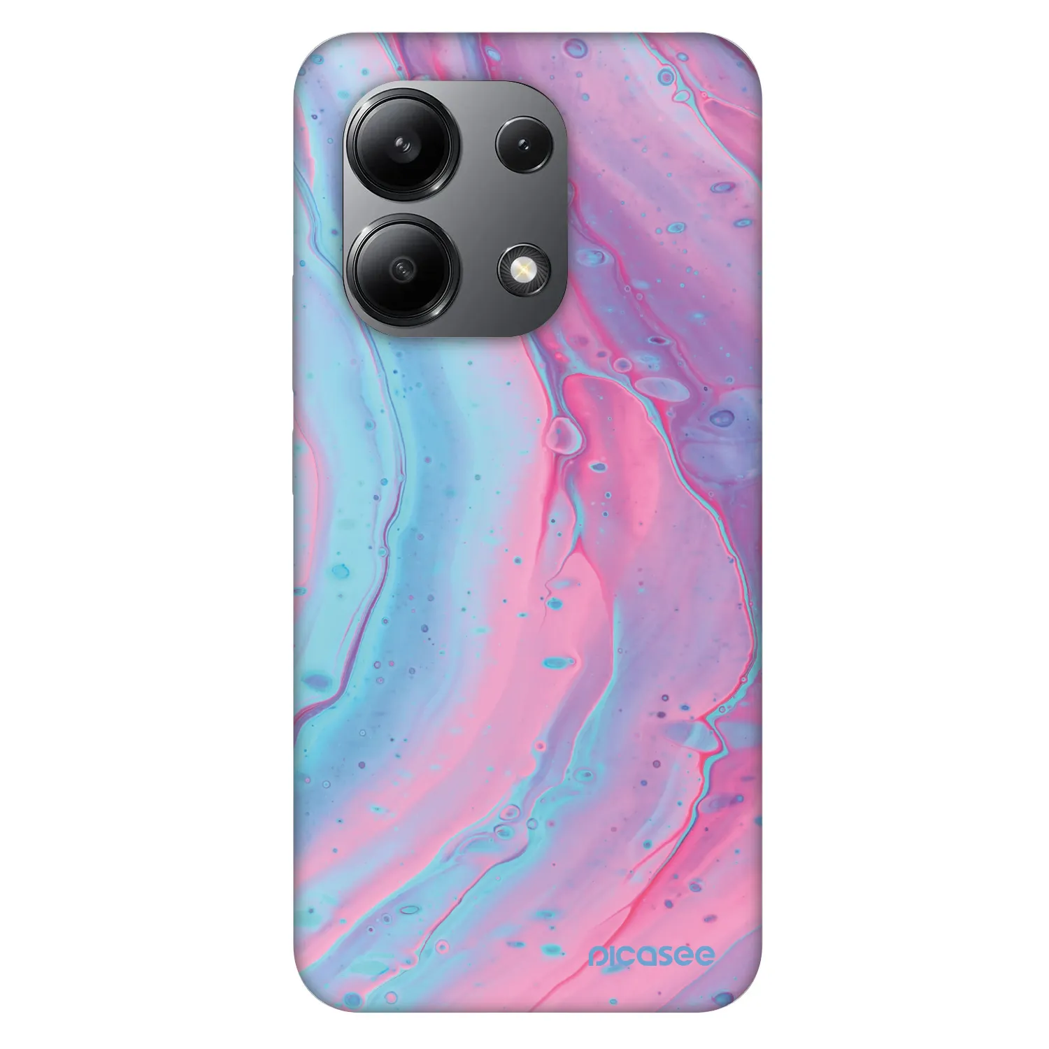 Picasee Fashion Case pro Xiaomi Redmi Note 13 4G - Pink liquid