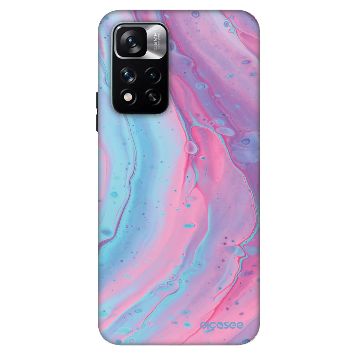 Picasee Fashion Case pro Xiaomi Redmi Note 11 Pro 5G - Pink liquid