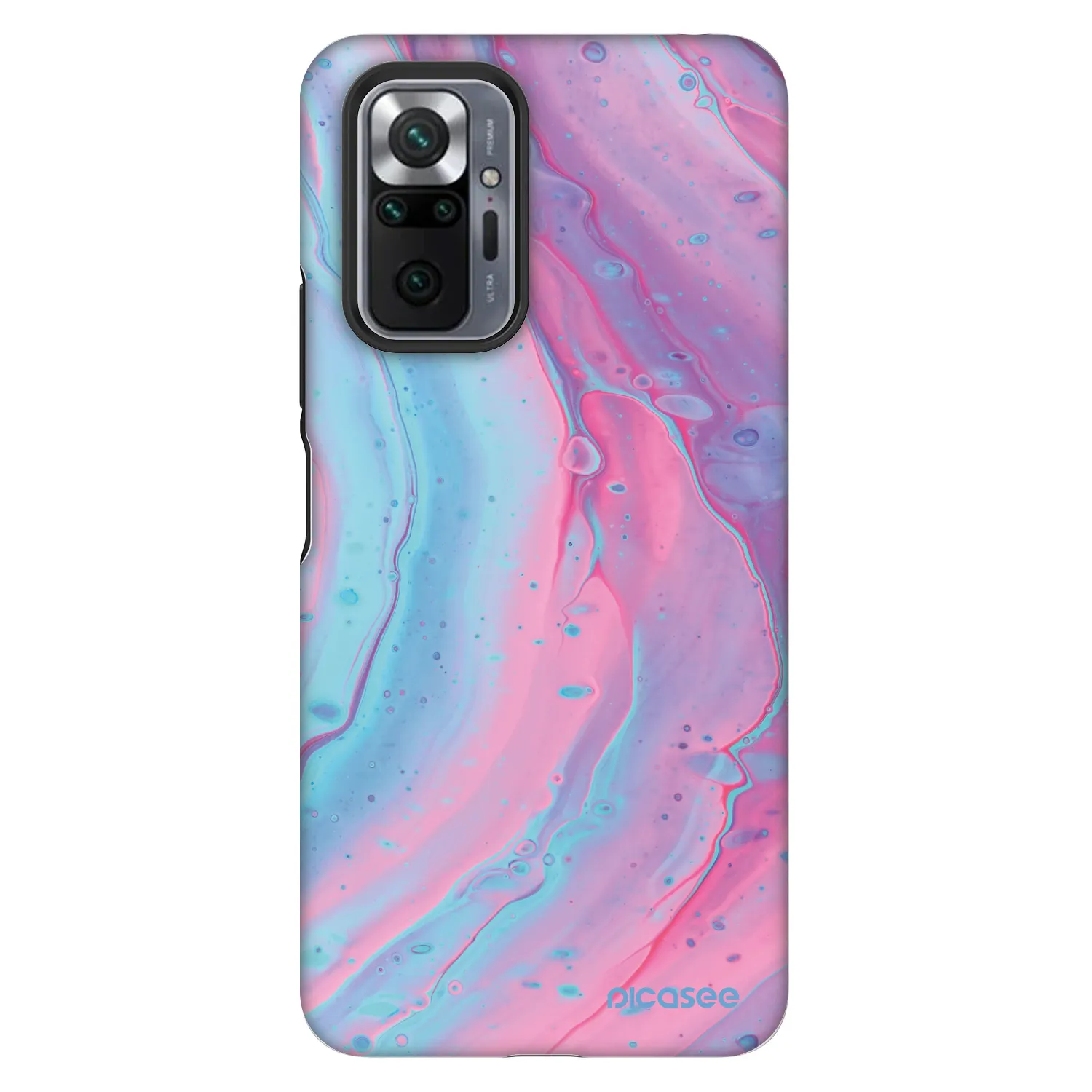 Picasee Fashion Case pro Xiaomi Redmi Note 10 Pro - Pink liquid