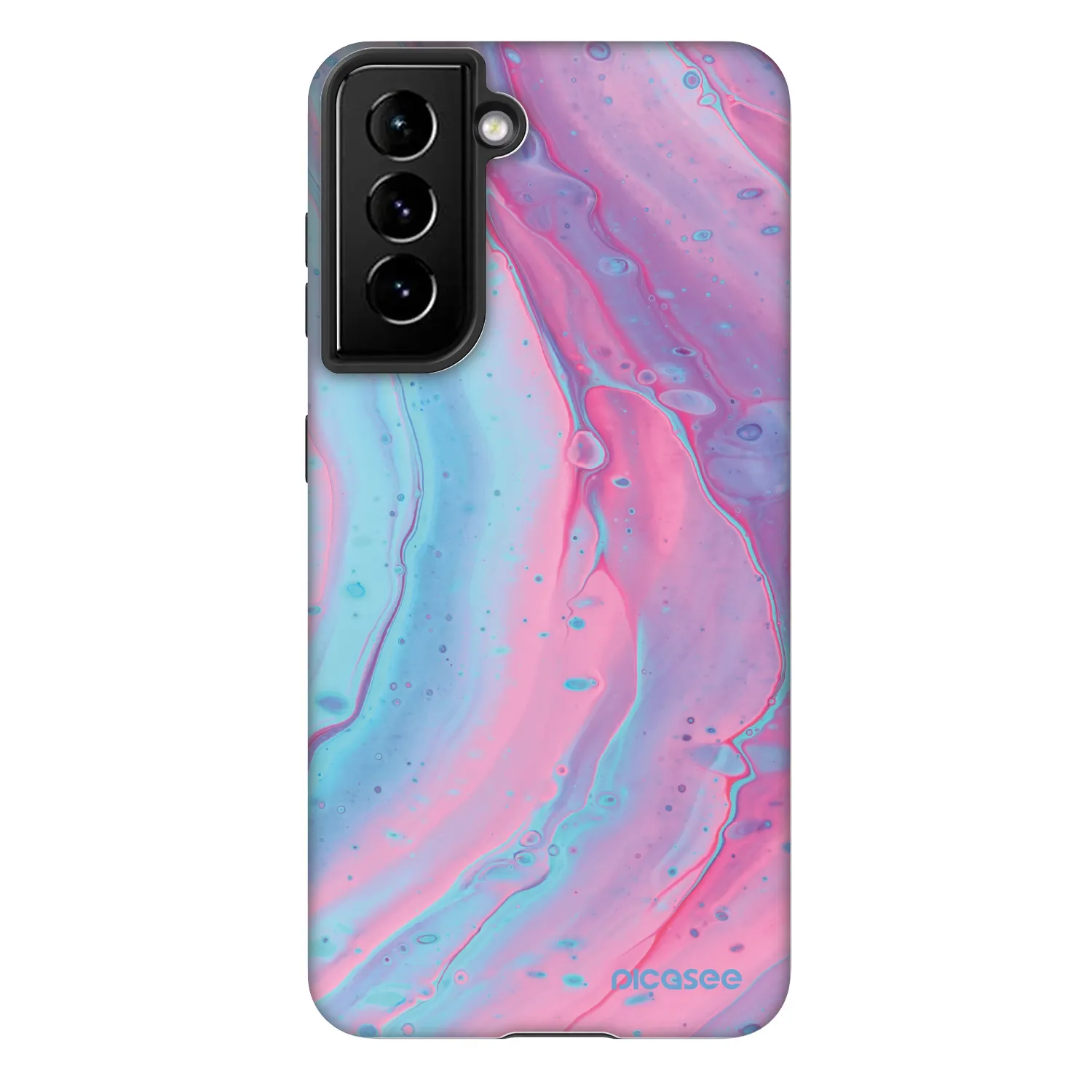 Picasee Fashion Case pro Samsung Galaxy S21 FE 5G - Pink liquid