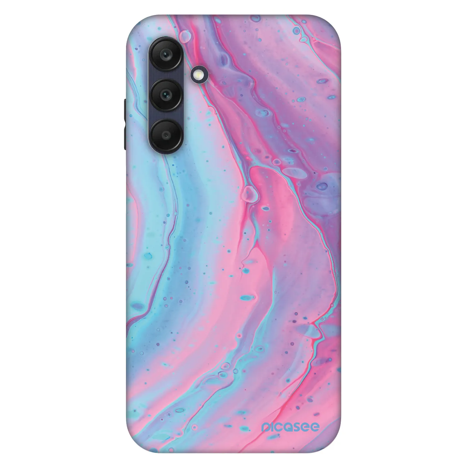 Picasee Fashion Case pro Samsung Galaxy A25 A256B 5G - Pink liquid