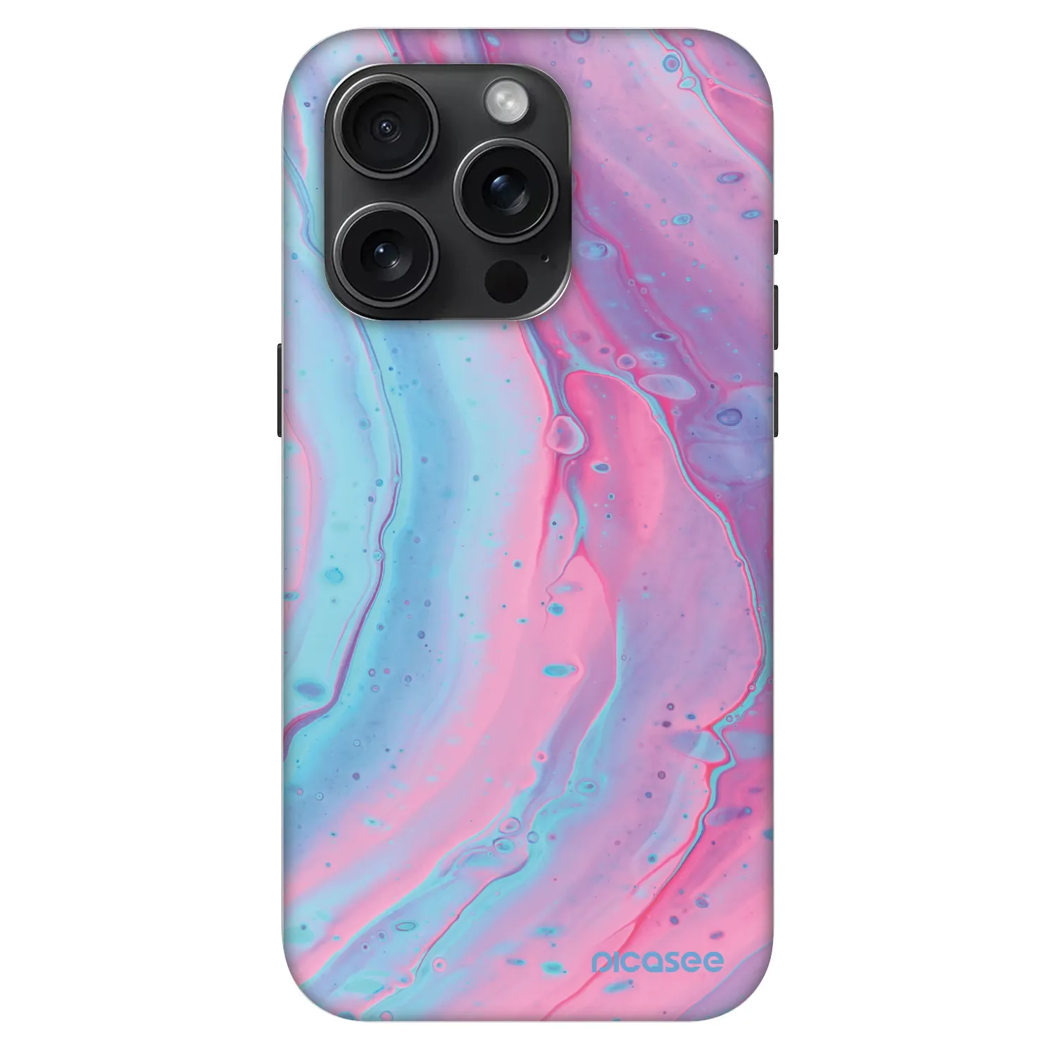 Picasee Fashion Case MagSafe Apple iPhone 15 Pro - Pink liquid