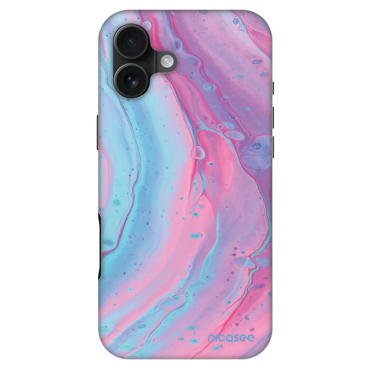 Picasee Fashion Case MagSafe Apple iPhone 16 Plus - Pink liquid