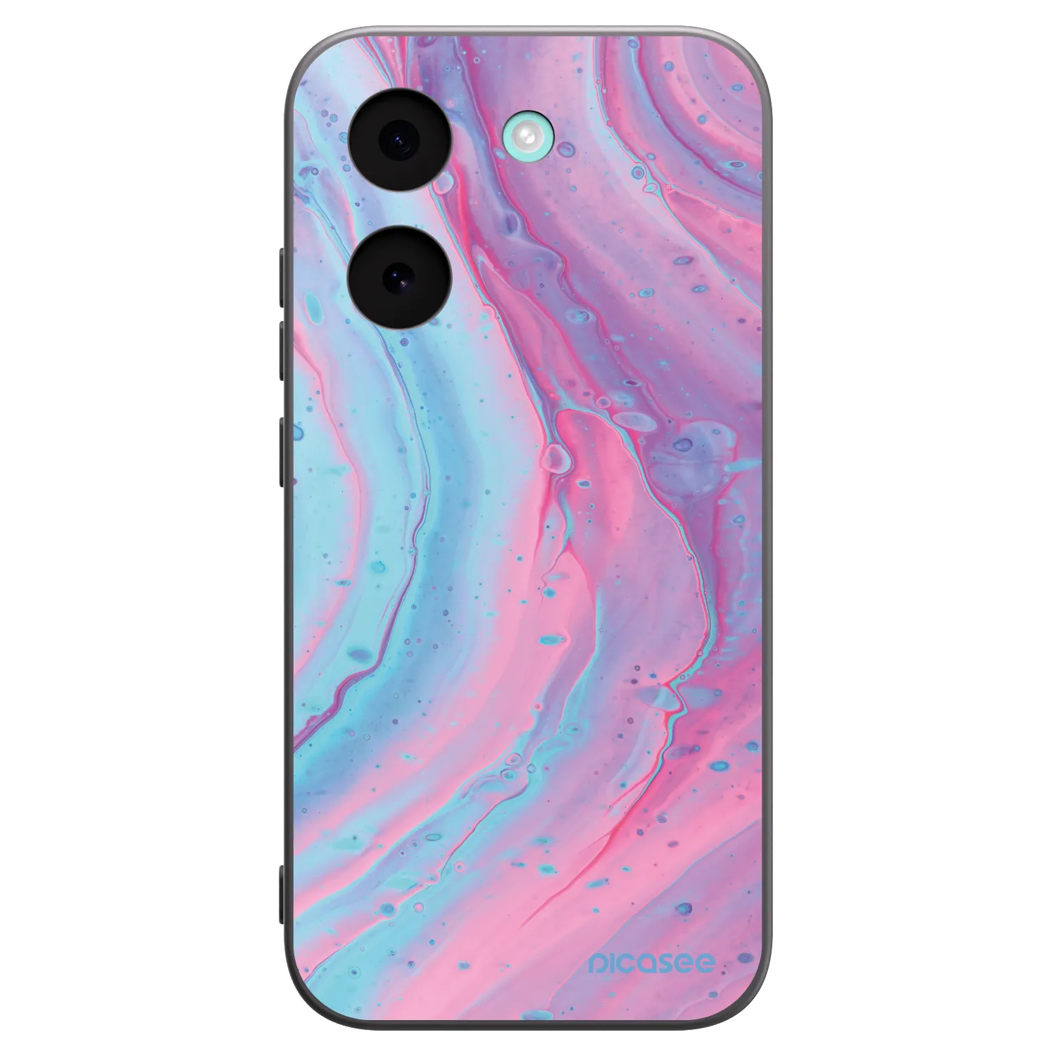 Picasee silikonový černý obal pro Xiaomi Poco X8 Pro - Pink liquid