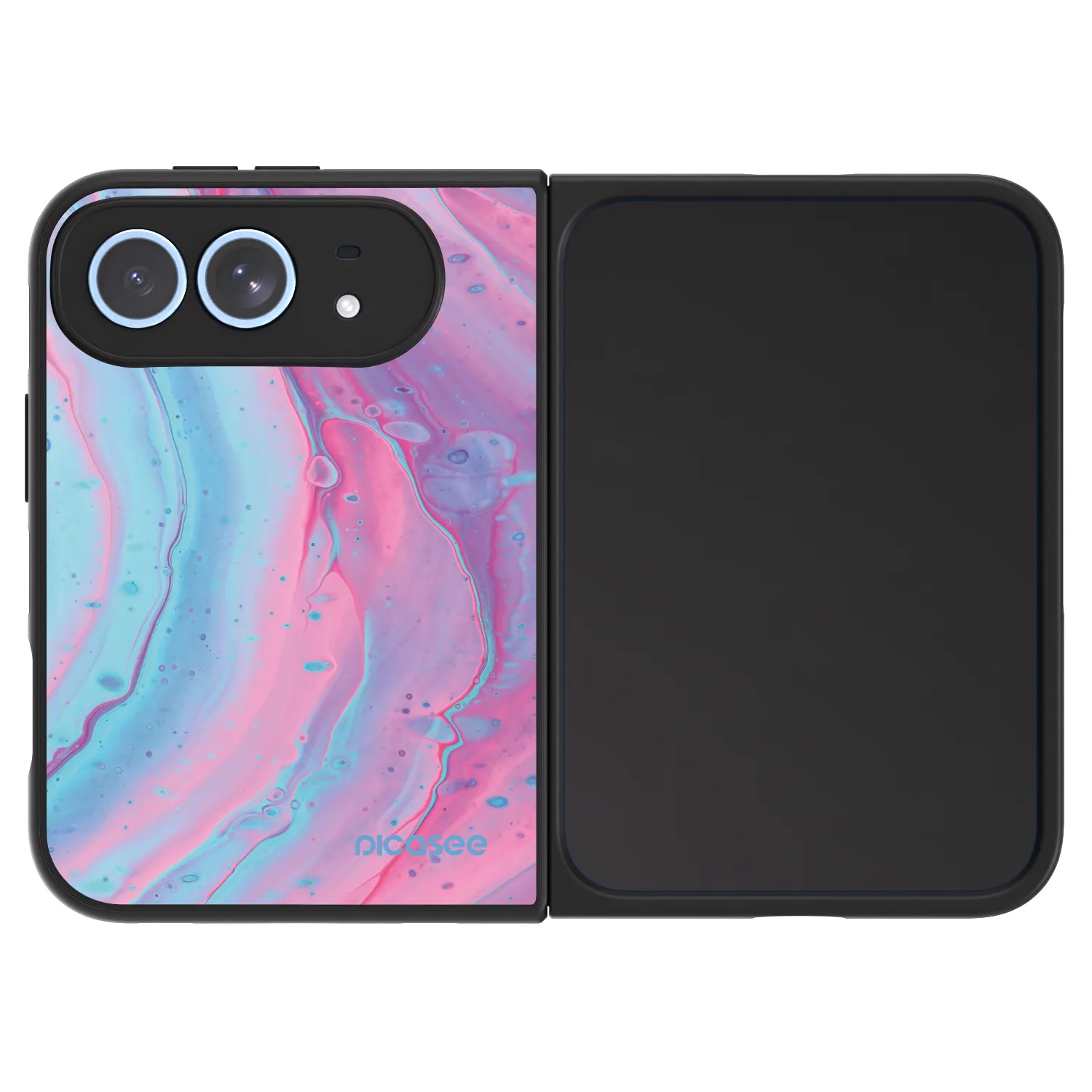 Picasee ULTIMATE CASE MagSafe pro Apple iPhone Duo - Pink liquid