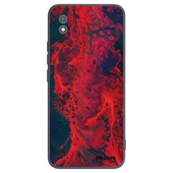 Picasee silikonový černý obal pro Realme C11 (2021) - Organic red
