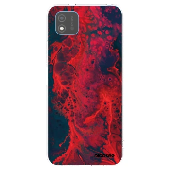 Picasee silikonový průhledný obal pro Realme C11 (2021) - Organic red
