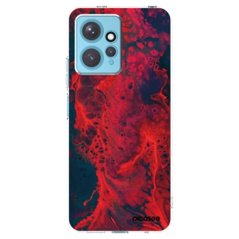 Picasee silikonový průhledný obal pro Xiaomi Redmi Note 12 4G - Organic red