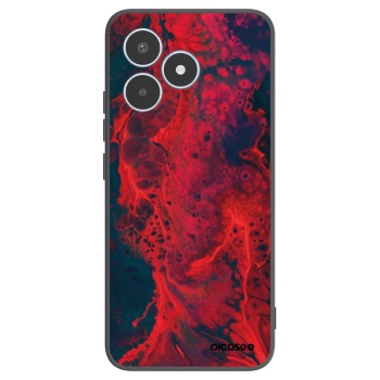 Picasee silikonový černý obal pro Realme C53 - Organic red