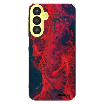 Picasee silikonový průhledný obal pro Samsung Galaxy A25 A256B 5G - Organic red