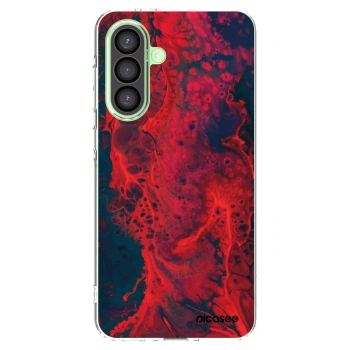 Picasee silikonový průhledný obal pro Samsung Galaxy A26 5G A266B - Organic red
