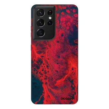 Obal pro Samsung Galaxy S21 Ultra 5G G998B - Organic red
