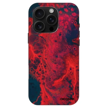 Picasee Fashion Case MagSafe Apple iPhone 16 Pro - Organic red